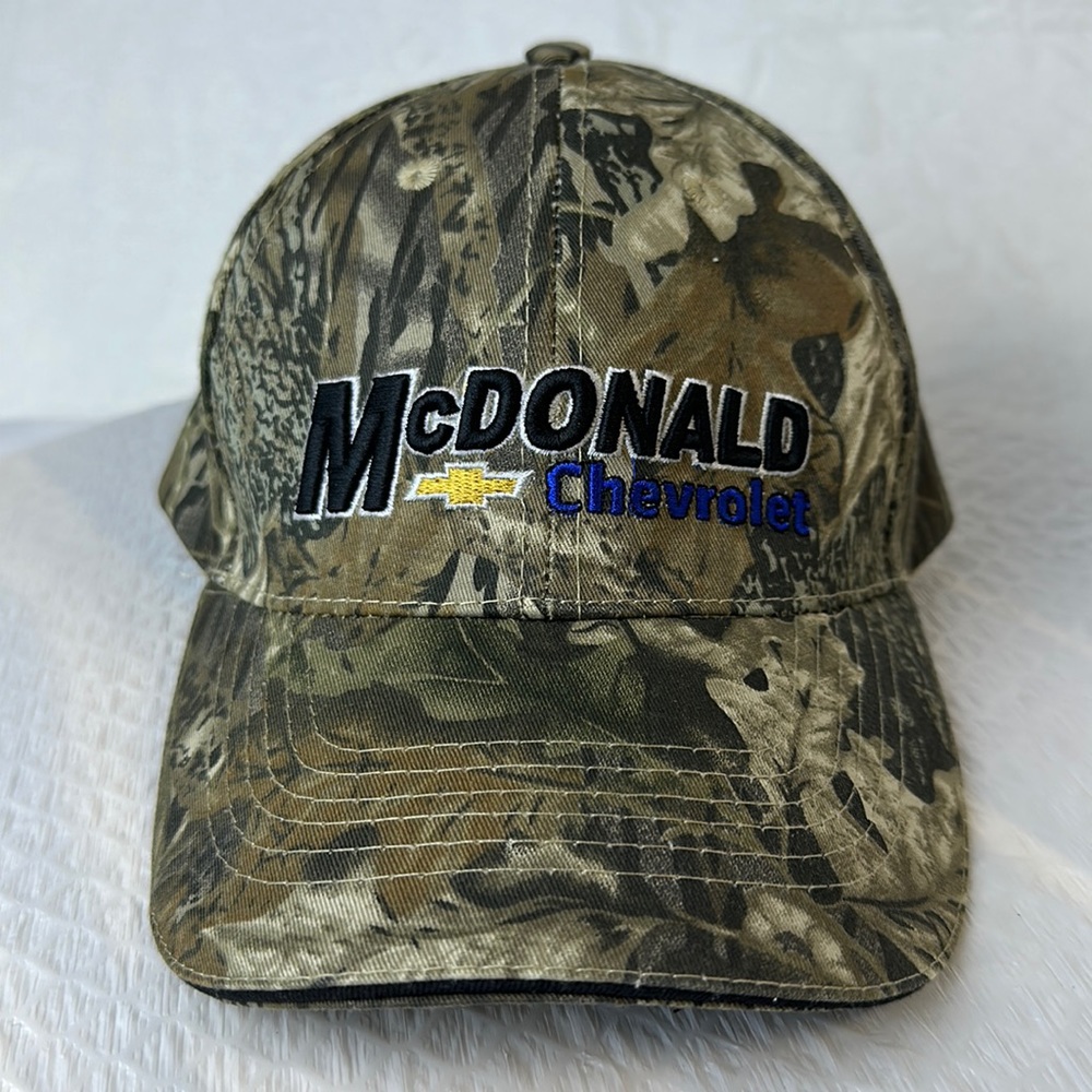 McDonald Chevrolet Camo Cap Hat